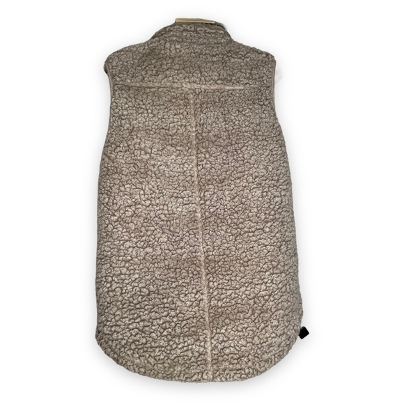 Thread + Supply Sherpa Sleeveless Vest Jacket Plush Fleece Top Size Medium - Picture 3 of 7